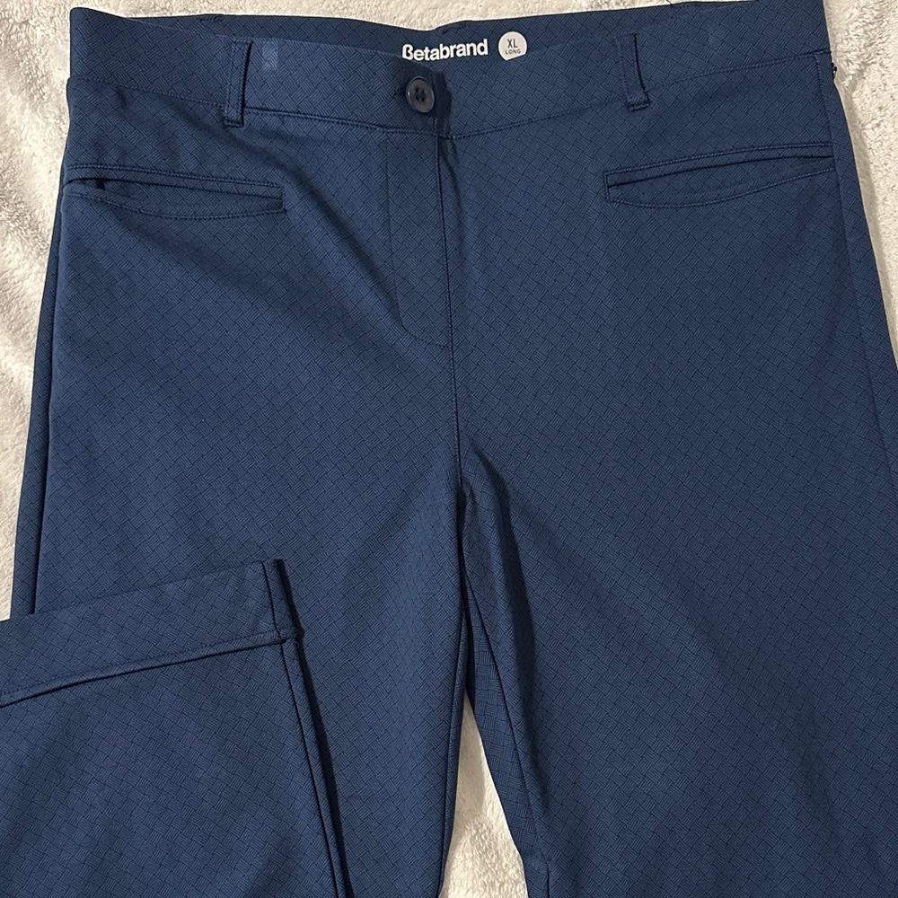 Betabrand Women's Cosmo Pants (Crop style in Long)